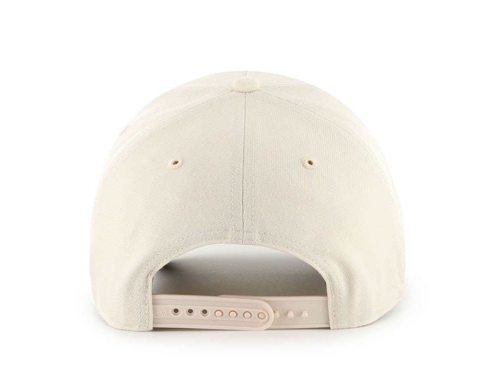 47 Brand Anaheim Ducks Ballpark White Offside Snapback Cap