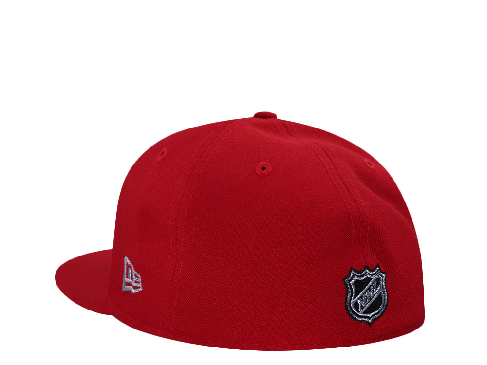 New Era Chicago Blackhawks Stanley Cup 2010 Scarlet Metallic Edition 59Fifty Fitted Cap