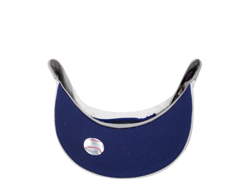 Nike Brooklyn Dodgers Cooperstwon White Edition Snapback Cap