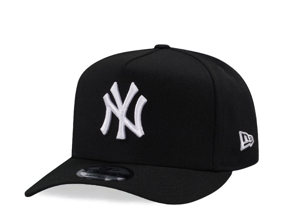 New Era New York Yankees Black Classic Edition 9Fifty A Frame Snapback Cap
