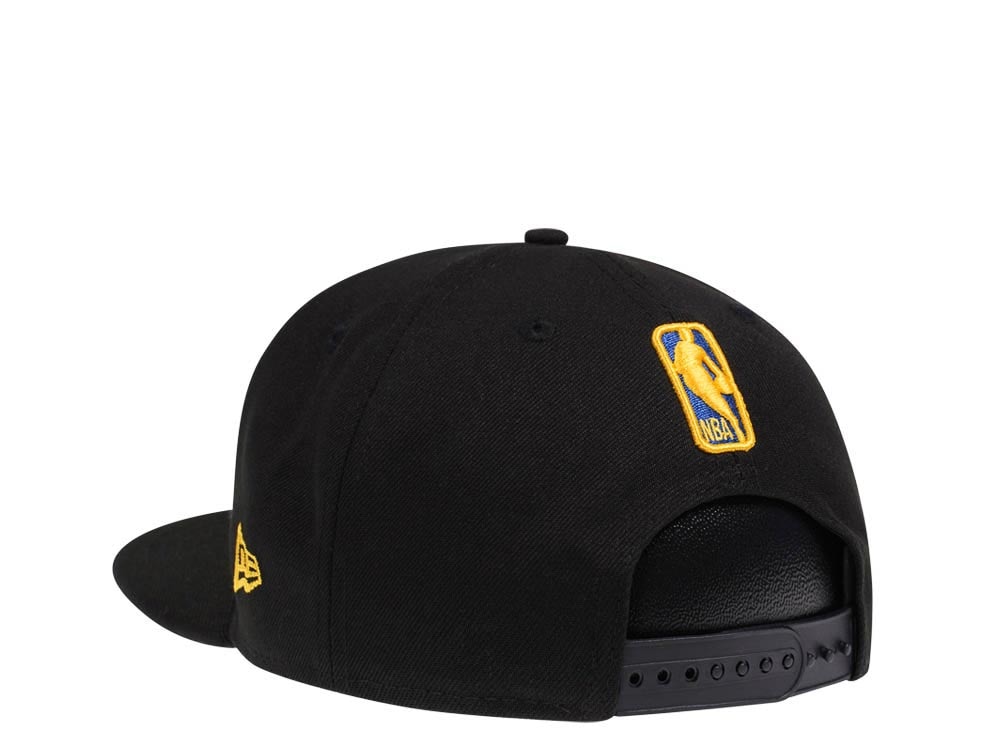 New Era Golden State Warriors Original Fit Black 9Fifty Snapback Cap
