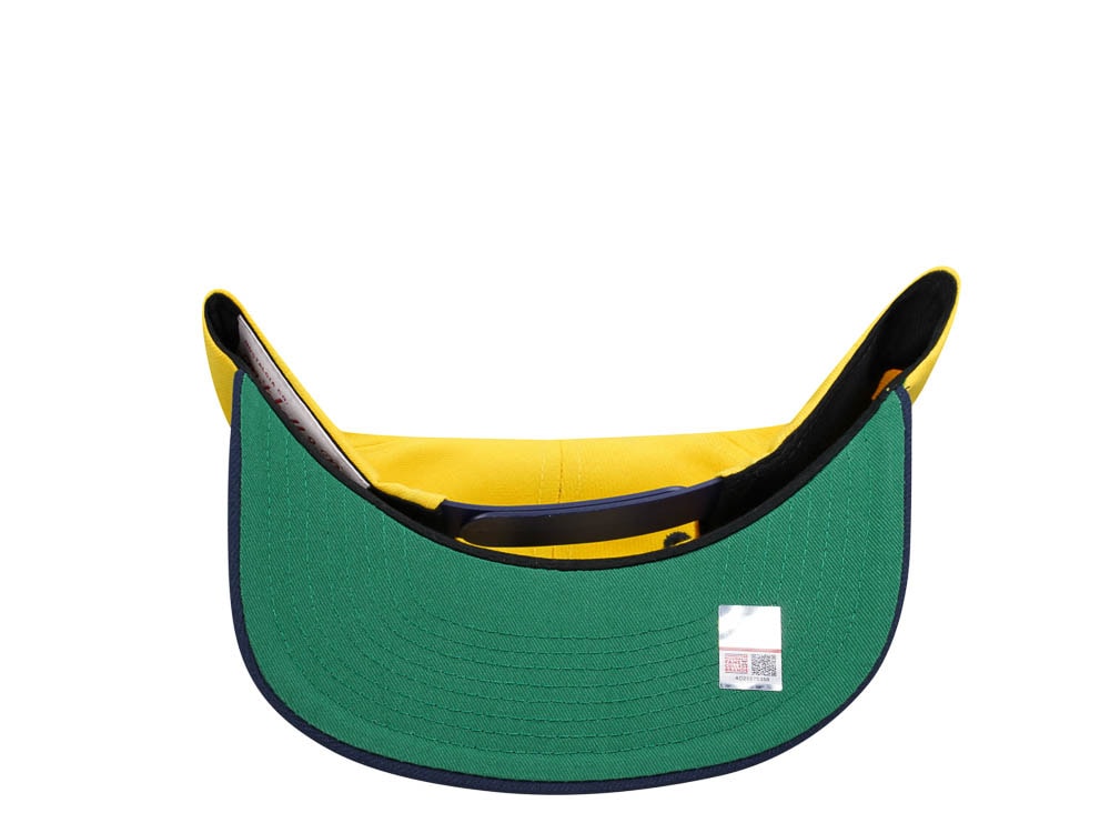 Mitchell & Ness University of Michigan Transcript Two Tone Snapback Cap