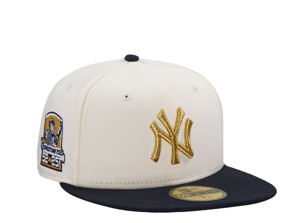New Era New York Yankees Hall of Fame Chrome Two Tone Edition 59Fifty Fitted Cap