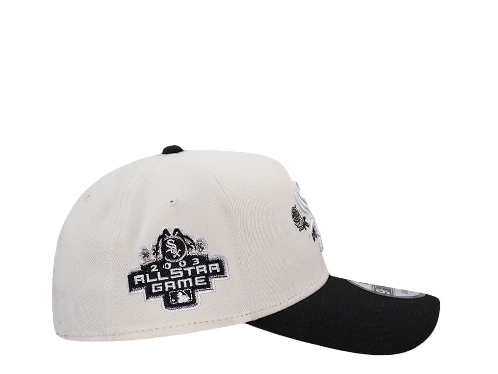 New Era Chicago White Sox All Star Game 2003 Chrome Two Tone Edition 9Forty A Frame Snapback Cap
