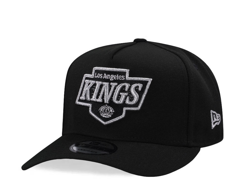 New Era Los Angeles Kings Black Classic Edition 9Fifty A Frame Snapback Cap