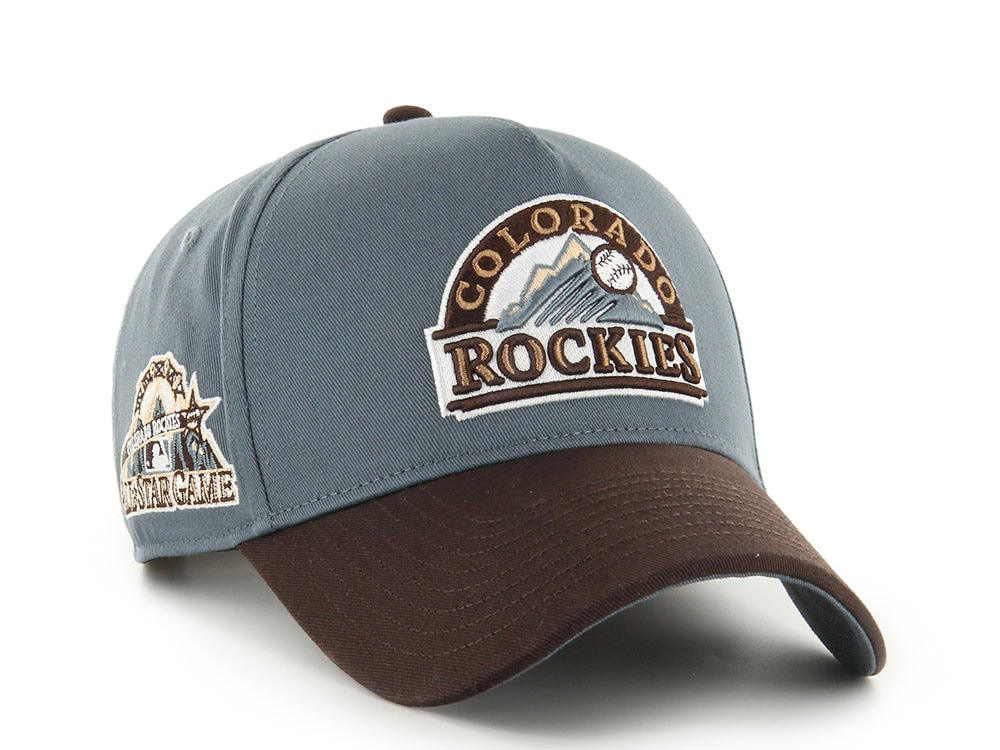 47 Brand Colorado Rockies All Star Game 1998 Basalt Two Tone Edition MVP Snapback Cap