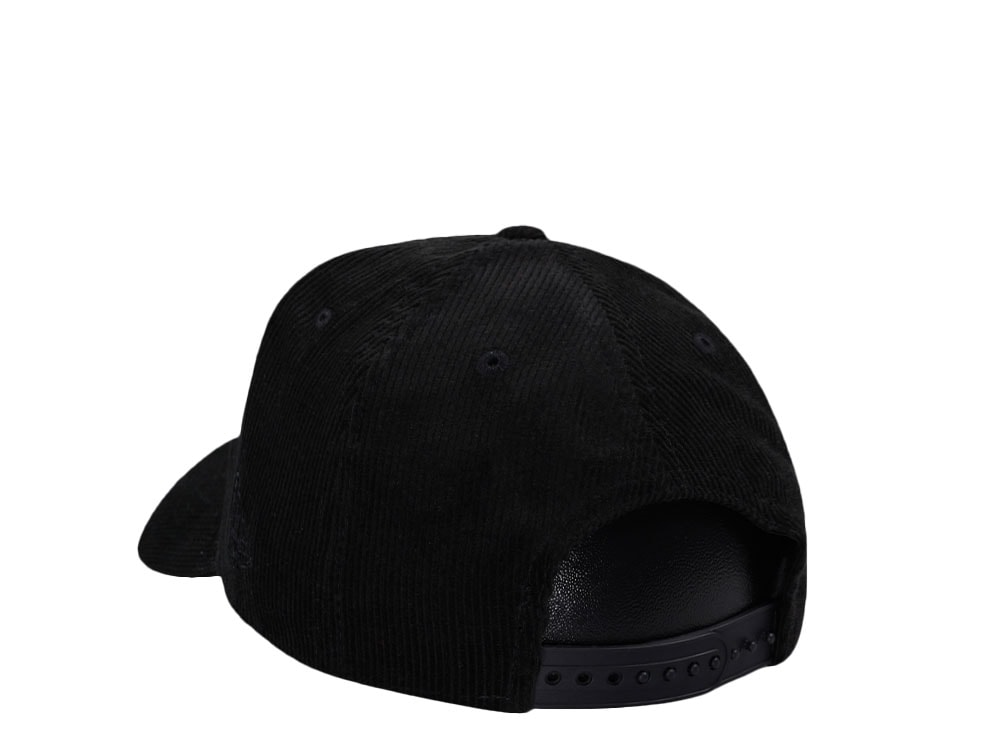 New Era Baltimore Ravens Super Bowl XXXV Black Corduroy Edition 9Forty A Frame Snapback Cap
