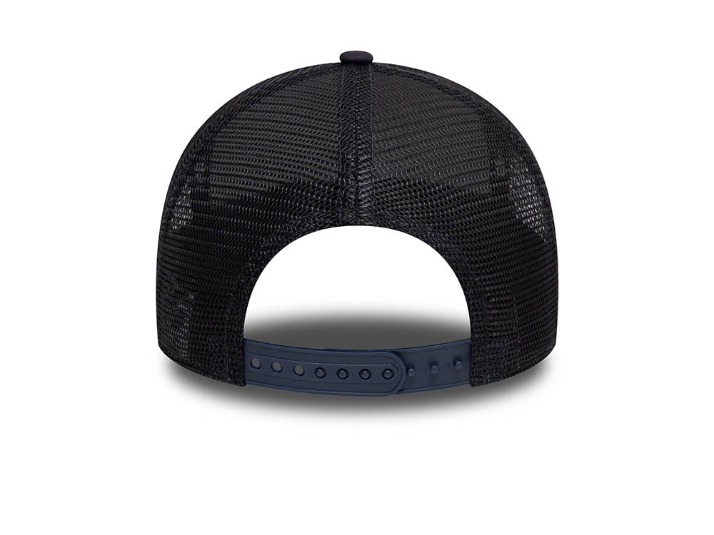 New Era Hawaii License Plate Navy 9Forty A Frame Trucker Snapback Cap