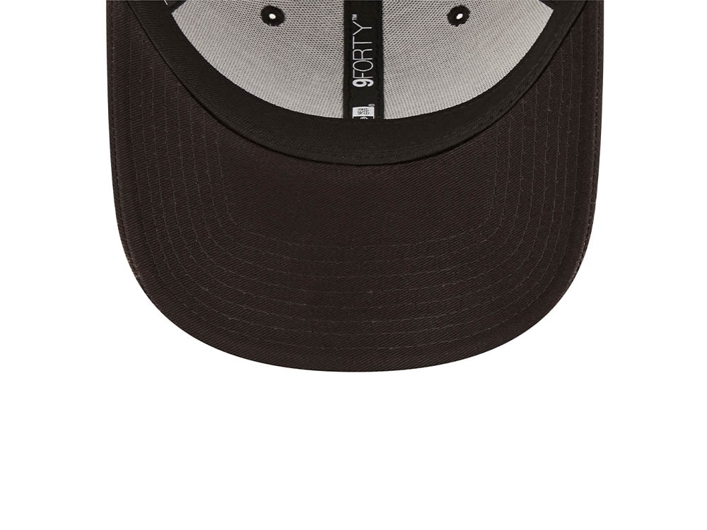 New Era Los Angeles Dodgers League Essential Black 9Forty Strapback Cap