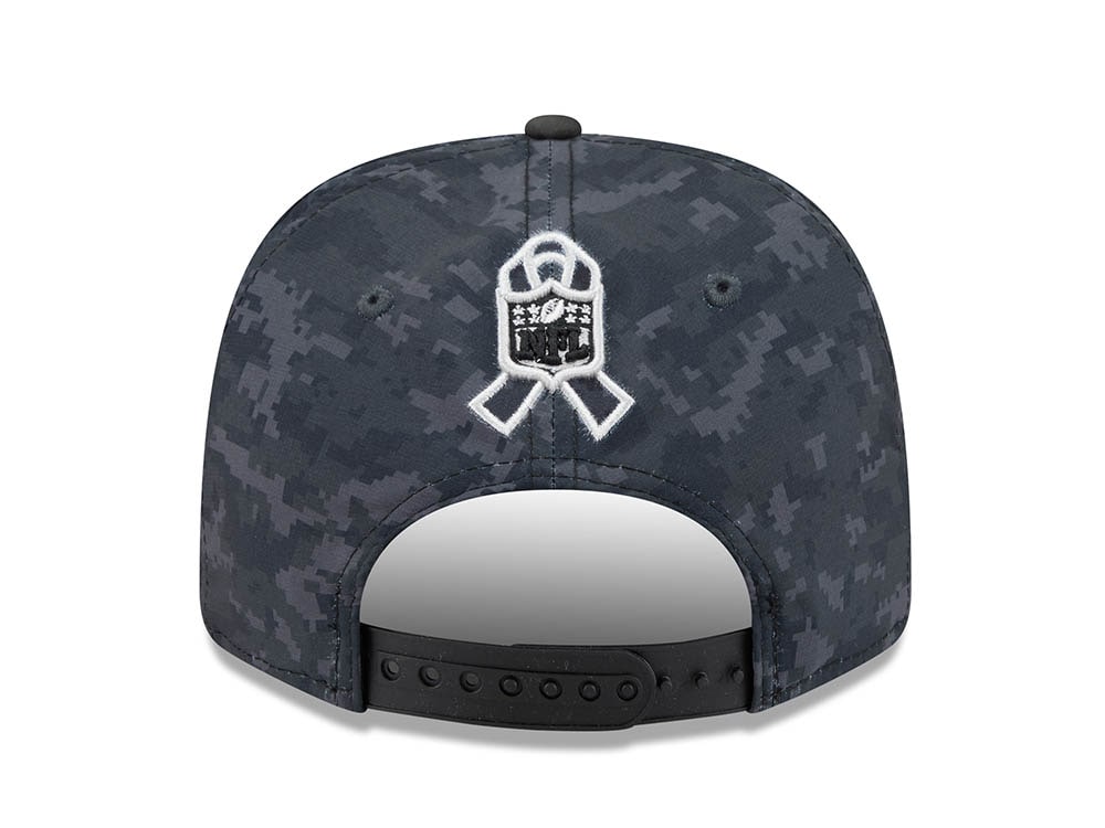 New Era New York Jets NFL Salute to Service 2026 Digi Camo Black 9Seventy Stretch Snapback Cap