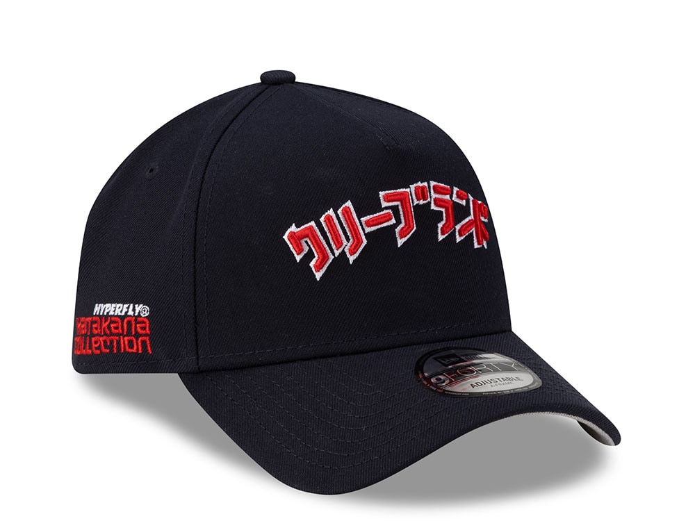 New Era Cleveland Guardians Hyperfly Edition 9Forty A Frame Snapback Cap