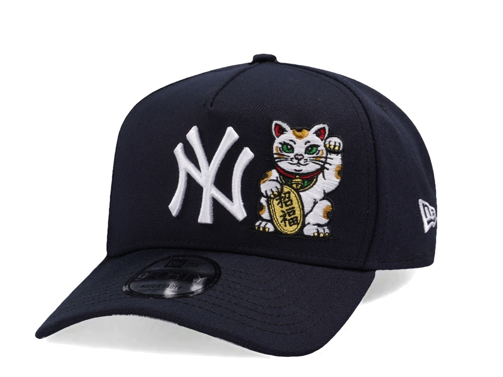 New Era New York Yankees World Series 1999 Lucky Cat Navy Prime Edition 9Forty A Frame Snapback Cap