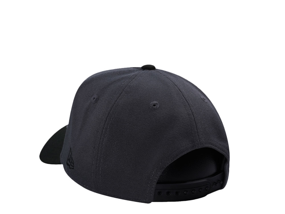 New Era New York Mets 60th Anniversary Dark Gray Two Tone Edition 9Forty A Frame Snapback Cap