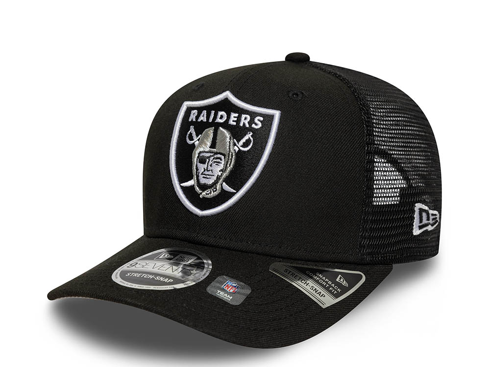New Era Las Vegas Raiders Essential 9Seventy Trucker Snapback Cap
