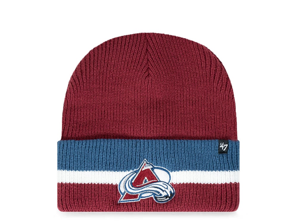 47Brand Colorado Avalanche Cardinal Split Pipot