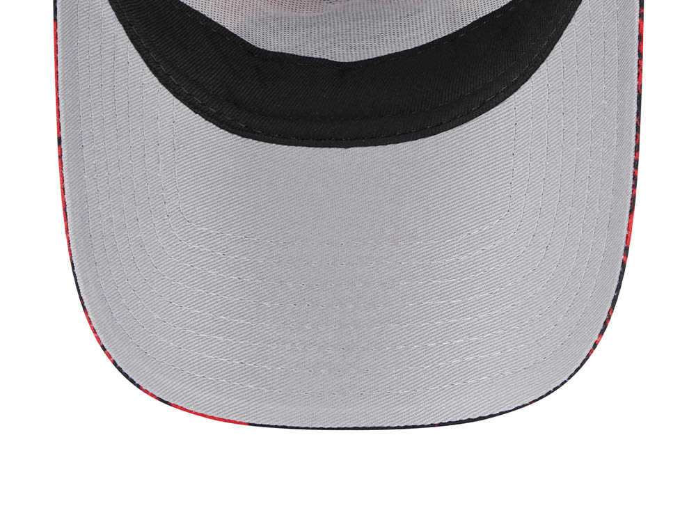 New Era Atlanta Hawks NBA Tip Off 2024 Trucker 9Forty A Frame Snapback Cap