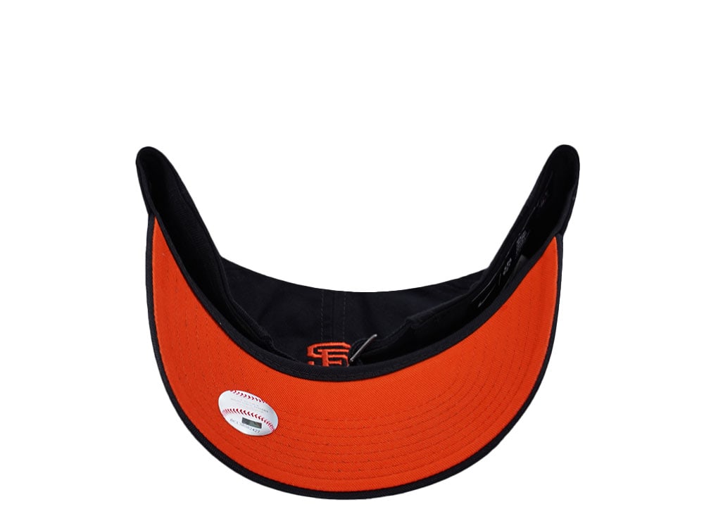 Nike San Francisco Giants Primetime Club Black Edition Strapback Cap
