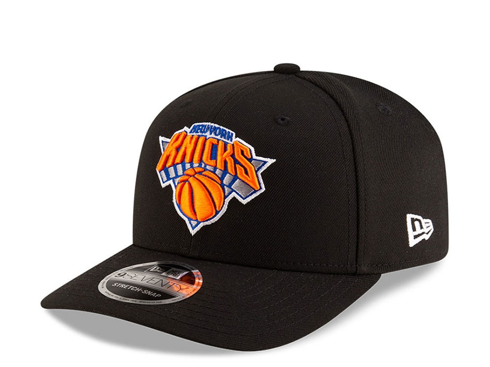 New Era New York Knicks NBA Team Black Edition 9Seventy Snapback Cap
