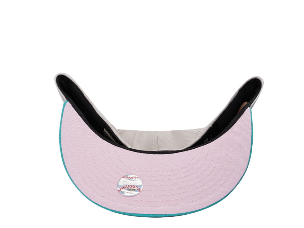 New Era Seattle Mariners Stone Pink Two Tone Edition 59Fifty Fitted Cap