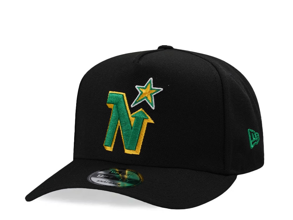 New Era Minnesota North Stars Black Edition 9Fifty A Frame Snapback Cap