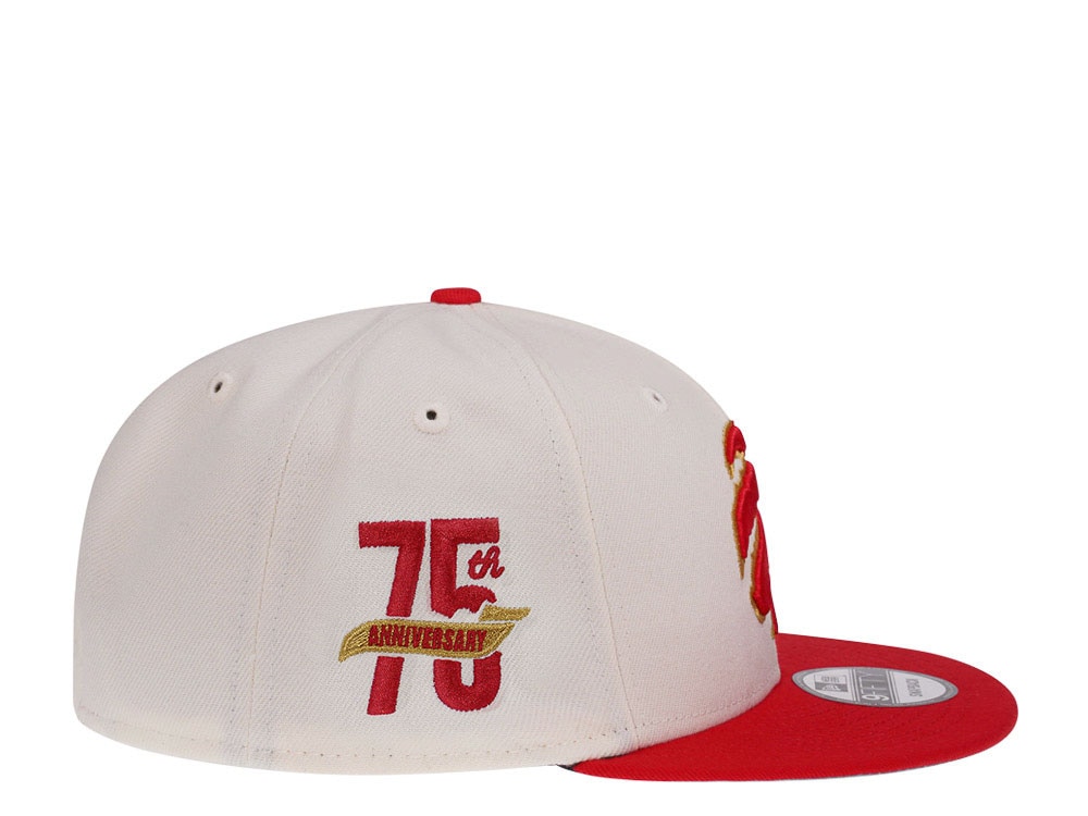 New Era Toronto Raptors NBA 75th Anniversary Two Tone Edition 9Fifty Snapback Cap