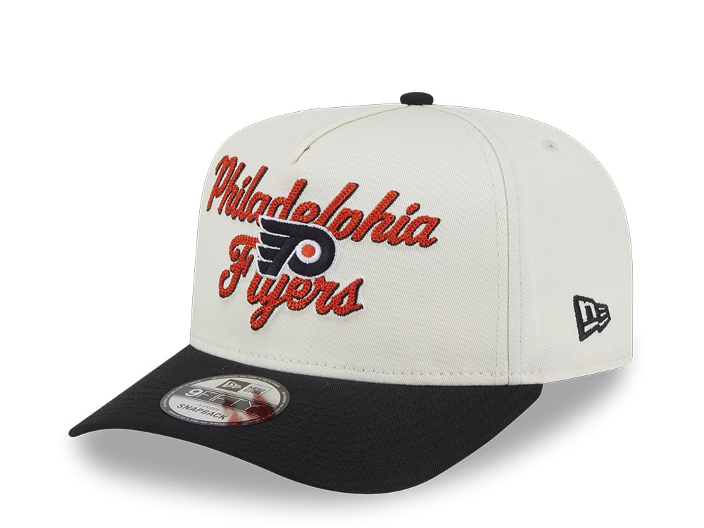 New Era Philadelphia Flyers Chainstitch 9Fifty A Frame Snapback Cap