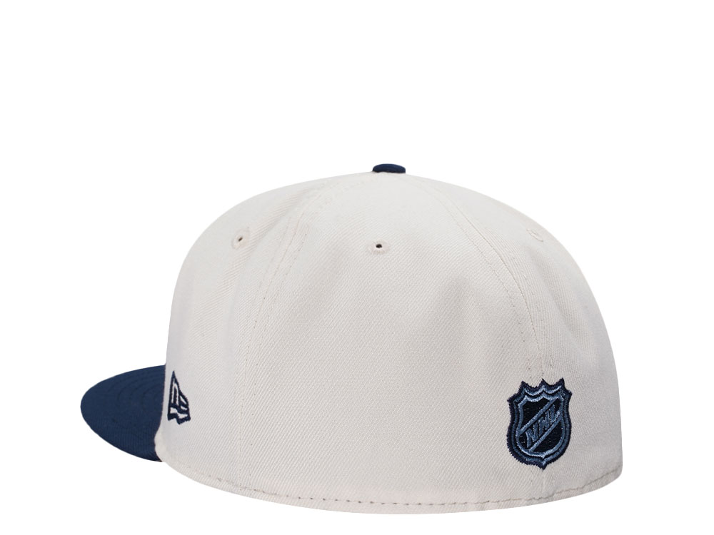 New Era Seattle Kraken Inaugural Season 2021 Chrome Two Tone Prime Edition 59Fifty Fitted Cap