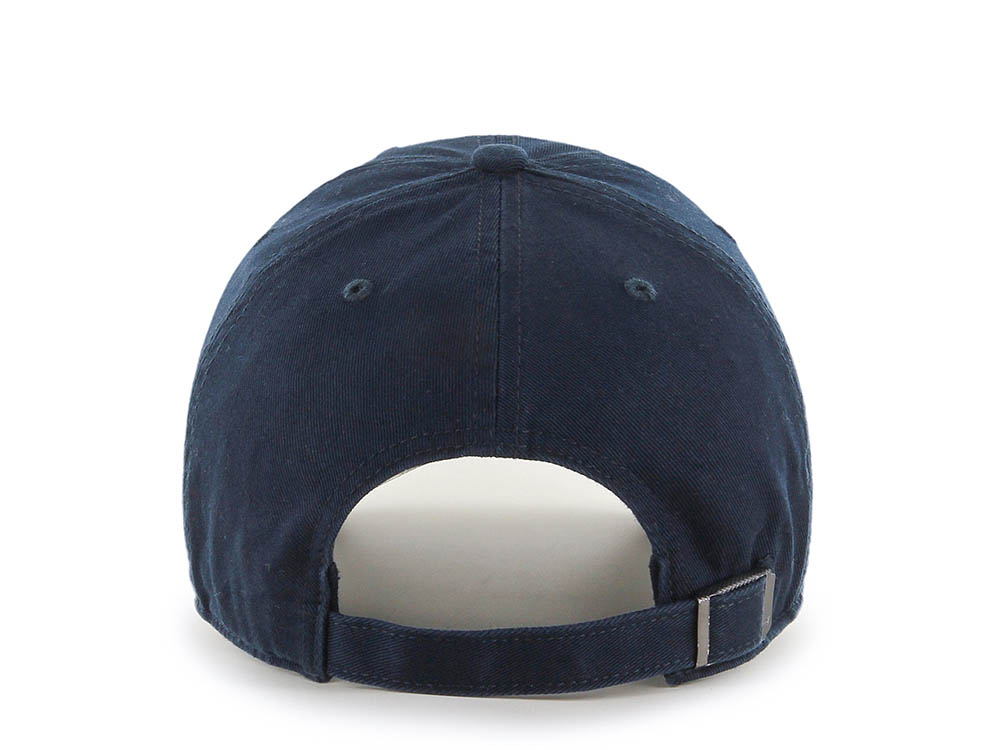 47 Brand New York Yankees Base Runner Navy Edition Clean Up Strapback Cap