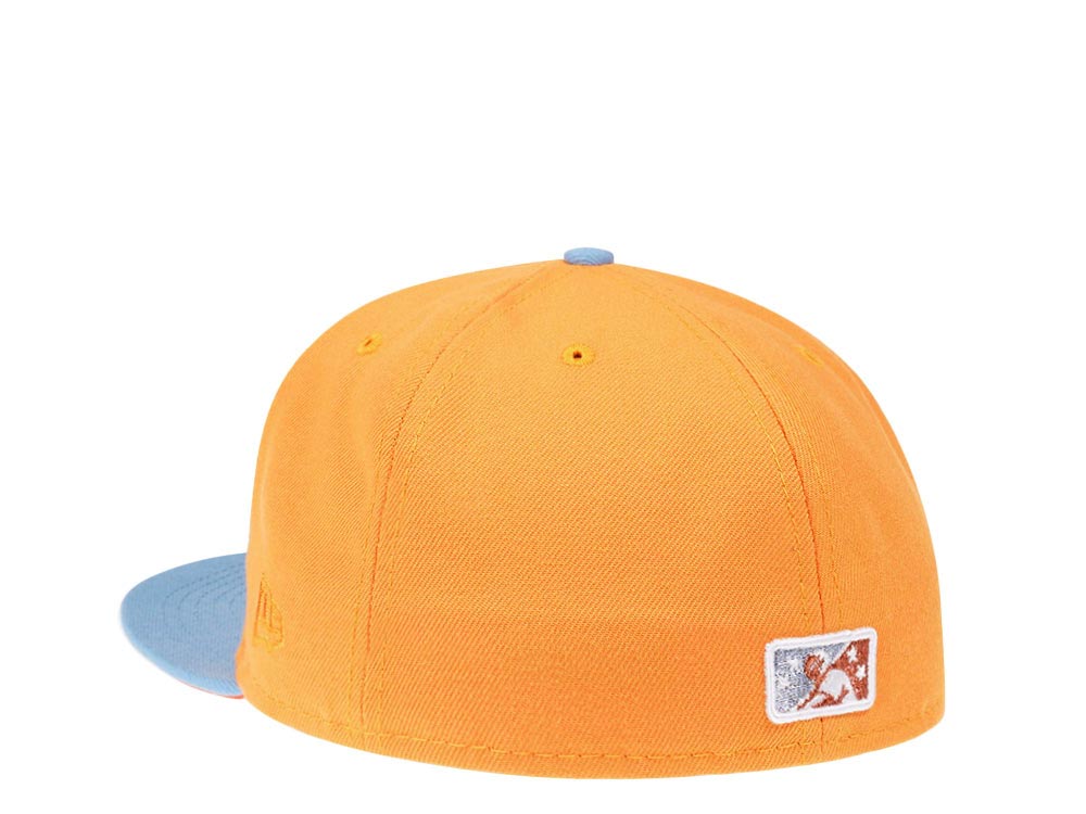 New Era Buffalo Bisons 25th Anniversary Iced Orange Prime Edition 59Fifty Fitted Cap