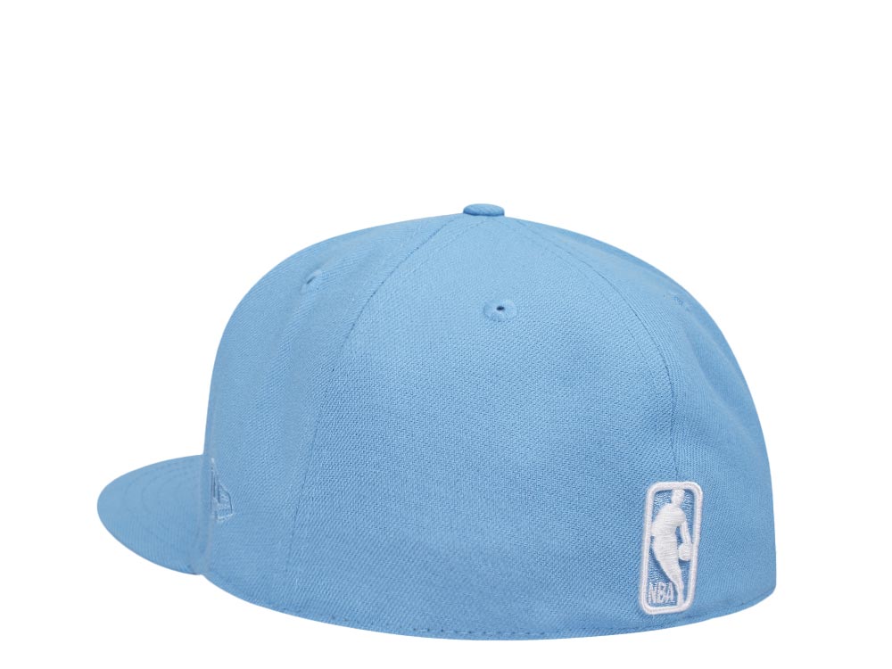 New Era Golden State Warriors Sky Blue Classic Edition 59Fifty Fitted Cap