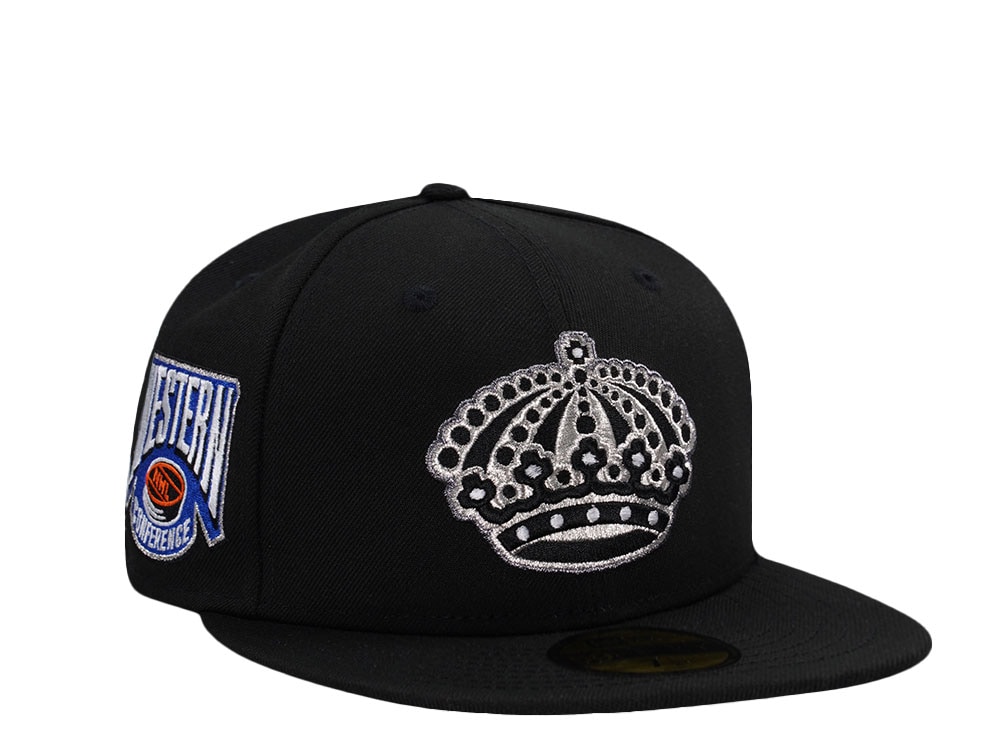 New Era Los Angeles Kings Western Conference Black Edition 59Fifty Fitted Cap
