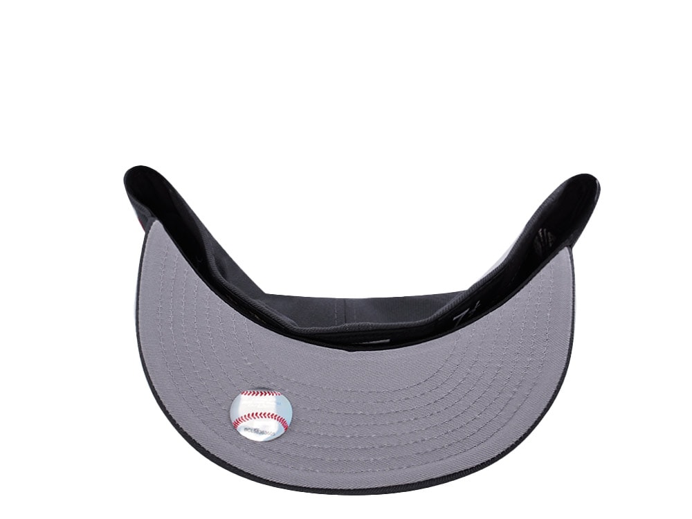 New Era Anaheim Angels 40th Anniversary Dark Gray Prime Edition 59Fifty Fitted Cap