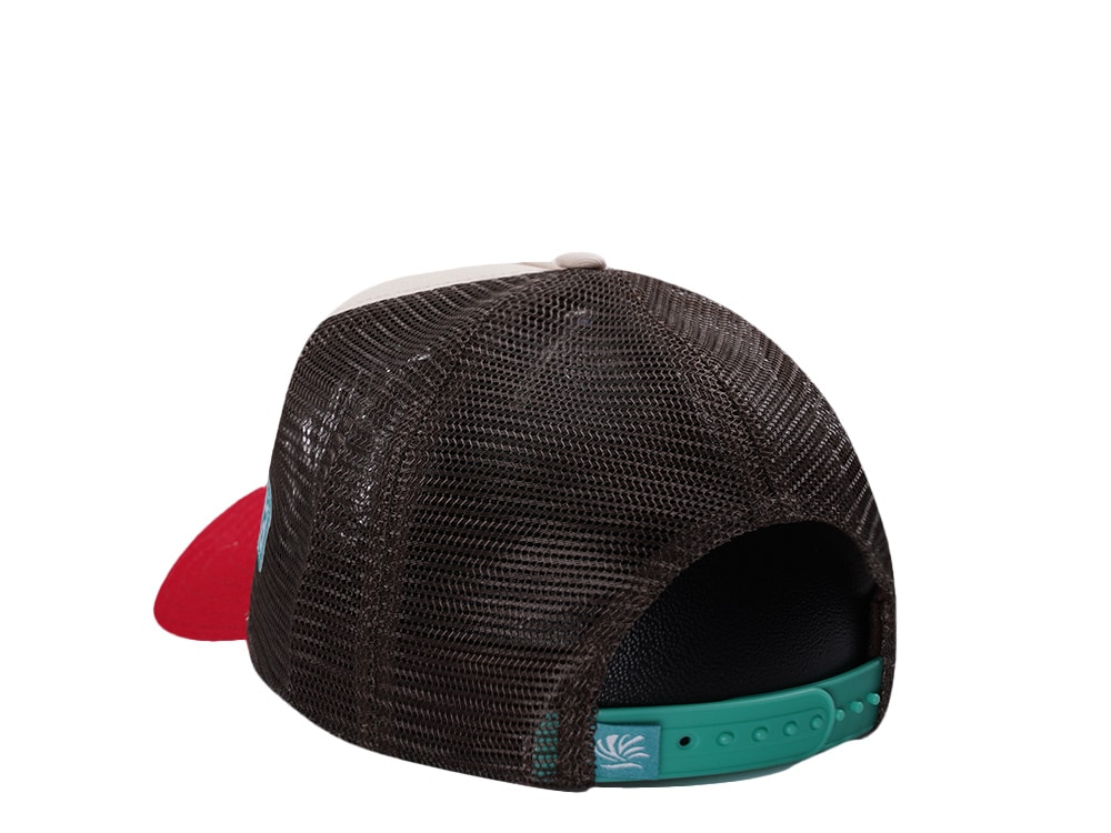 Djinns HFT Hang Loose Creme Coastal Edition Trucker Snapback Cap