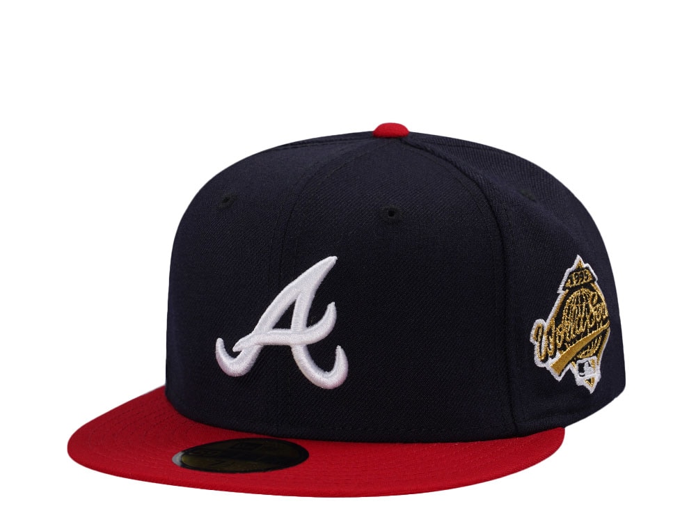 New Era Atlanta Braves World Series 1995 Wool Two Tone Edition 59Fifty Fitted Cap
