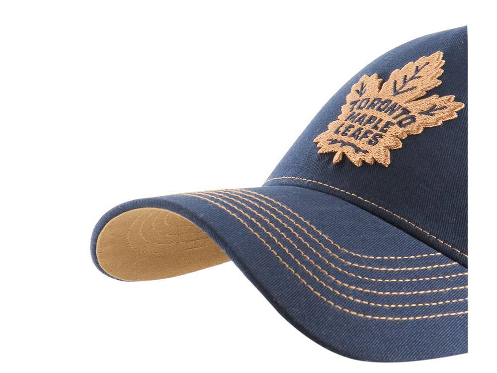 47Brand Toronto Maple Leafs Navy Contrast Stitch Edition MVP Strapback Cap
