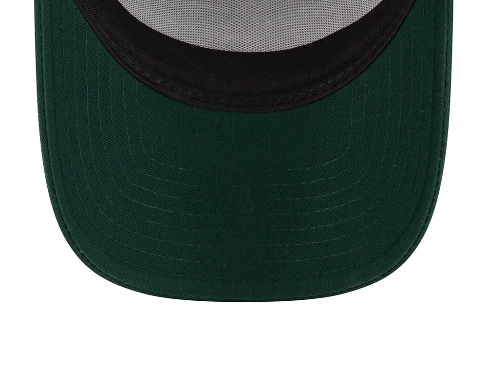 New Era Sport Fishing Patch Green 9Forty A Frame Trucker Snapback Cap