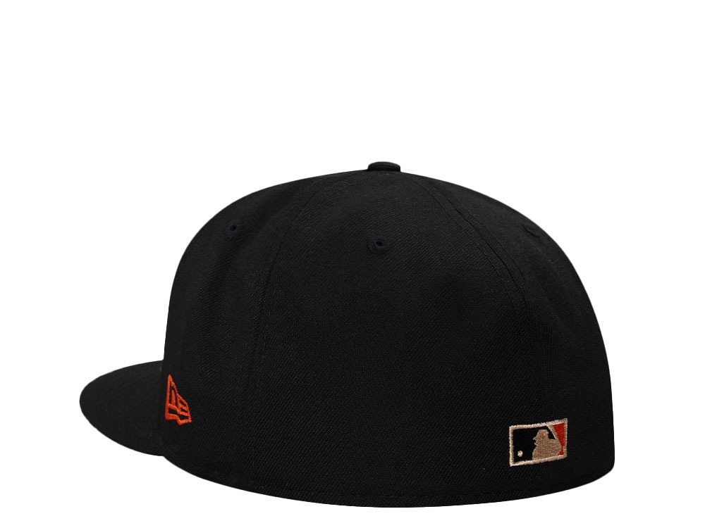 New Era Baltimore Orioles 20th Anniversary Camden Yards Black Throwback Edition 59Fifty Fitted Cap