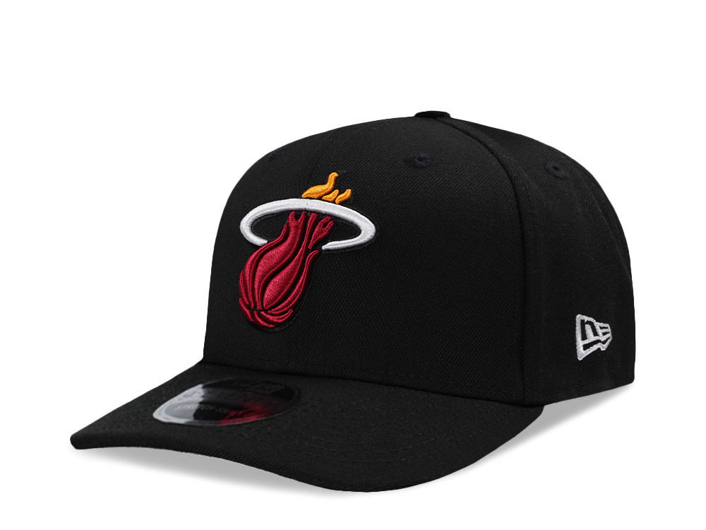 New Era Miami Heat Black Classic Edition 9Seventy Stretch Snapback Cap