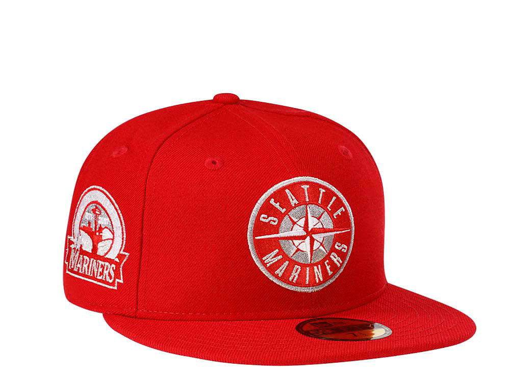 New Era Seattle Mariners Red Prime Edition 59Fifty Fitted Cap