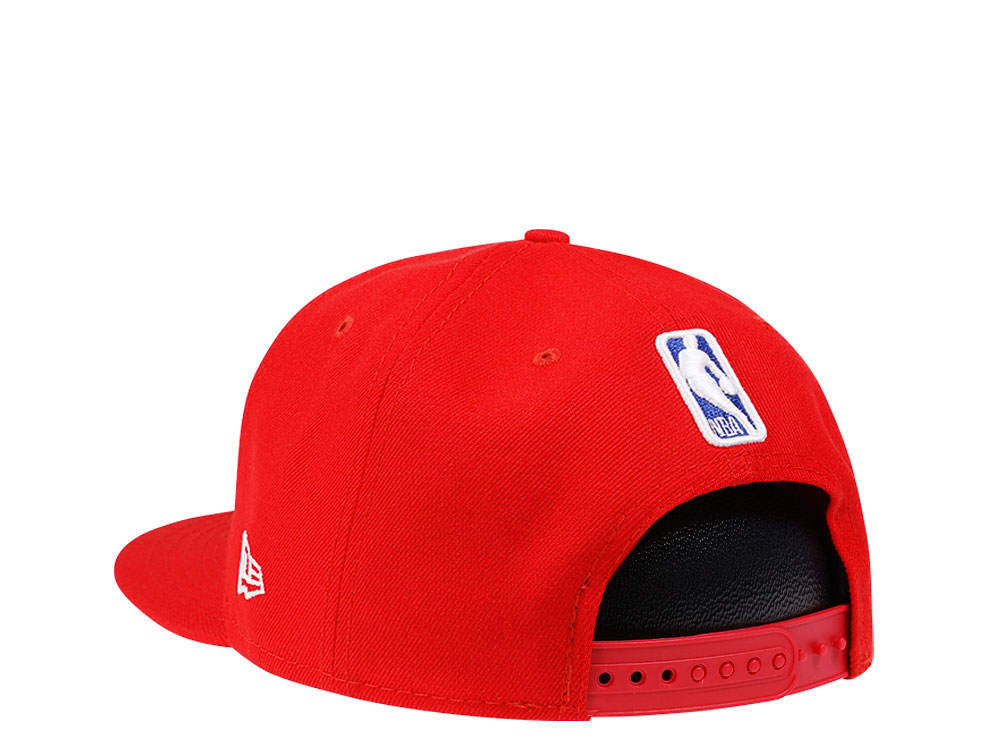 New Era Detroit Pistons Prime Red Edition 9Fifty Snapback Cap