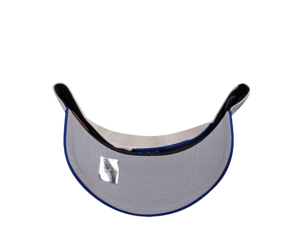 New Era Edmonton Oilers Inaugural Season 1979 Chrome Two Tone Edition 9Forty A Frame Snapback Cap