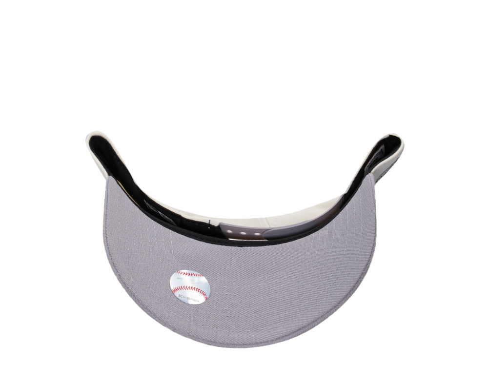 New Era Baltimore Orioles 25th Anniversary Metallic Chrome Two Tone 9Forty A Frame Snapback Cap