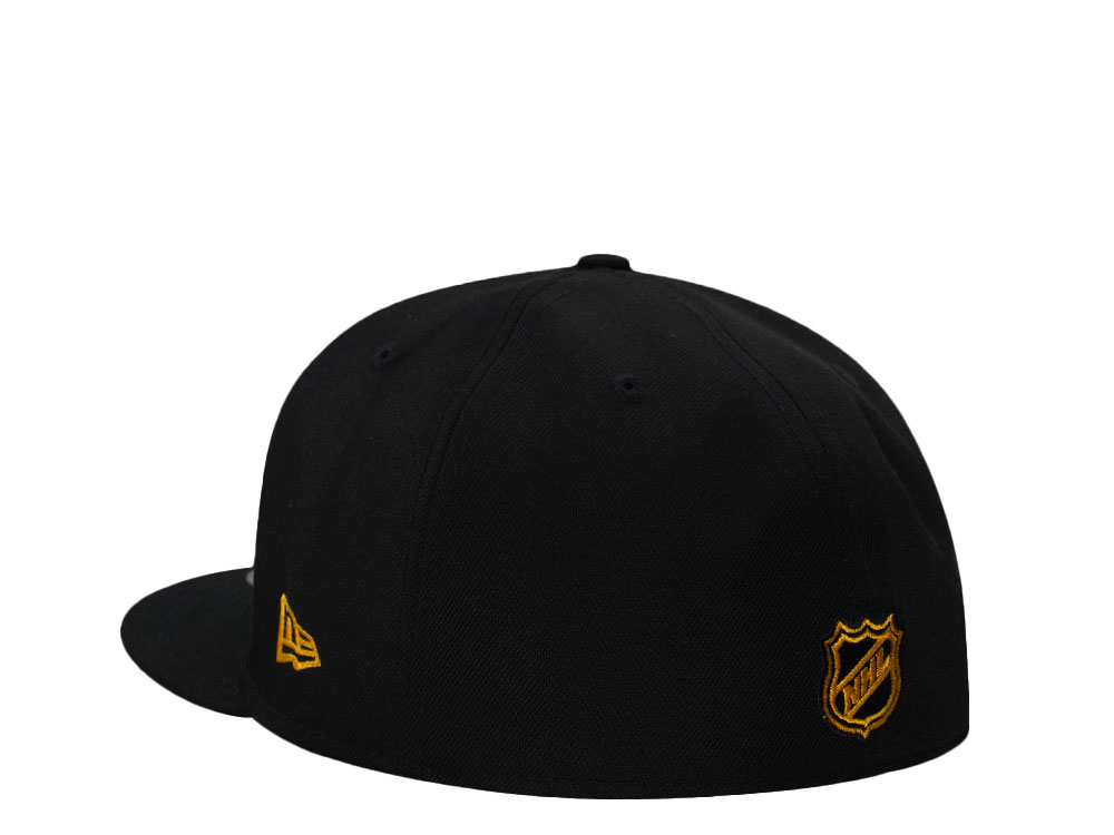 New Era Pittsburgh Penguins 50th Anniversary Black Prime Edition 59Fifty Fitted Cap