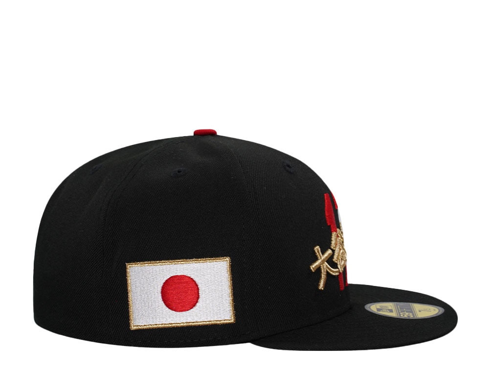 New Era Los Angeles Dodgers Ohtani Black Edition 59Fifty Fitted Cap