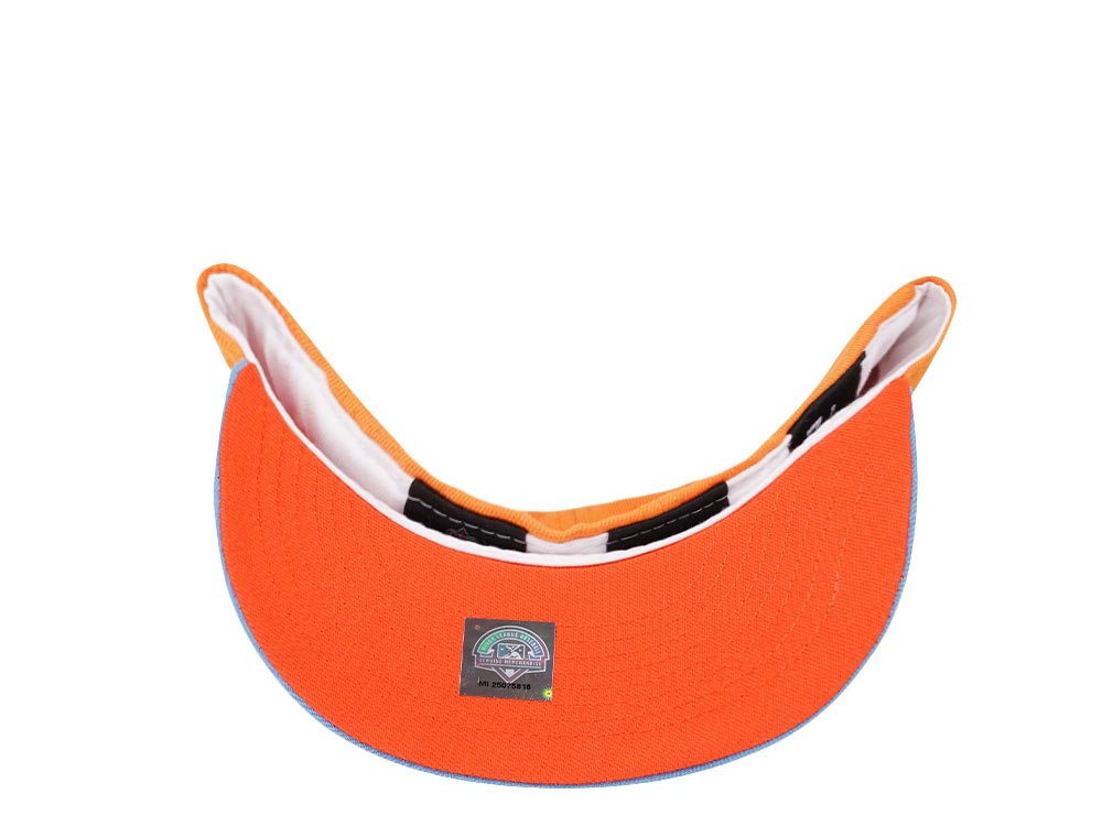New Era Buffalo Bisons 25th Anniversary Iced Orange Prime Edition 59Fifty Fitted Cap