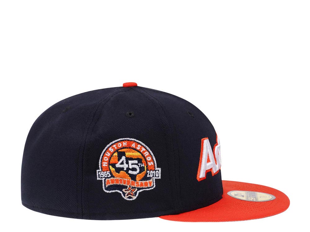 New Era Houston Astros 45th Anniversary Two Tone Classic Edition 59Fifty Fitted Cap