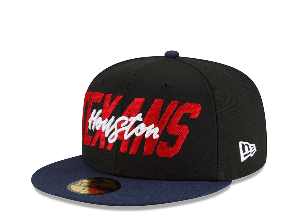New Era Houston Texans NFL Draft 22 59Fifty Fitted Cap