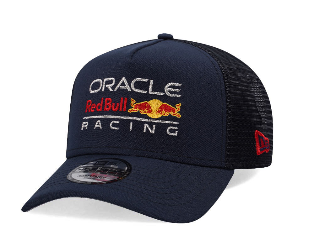 New Era Red Bull Racing Trucker Prime Edition 9Forty A Frame Snapback Cap