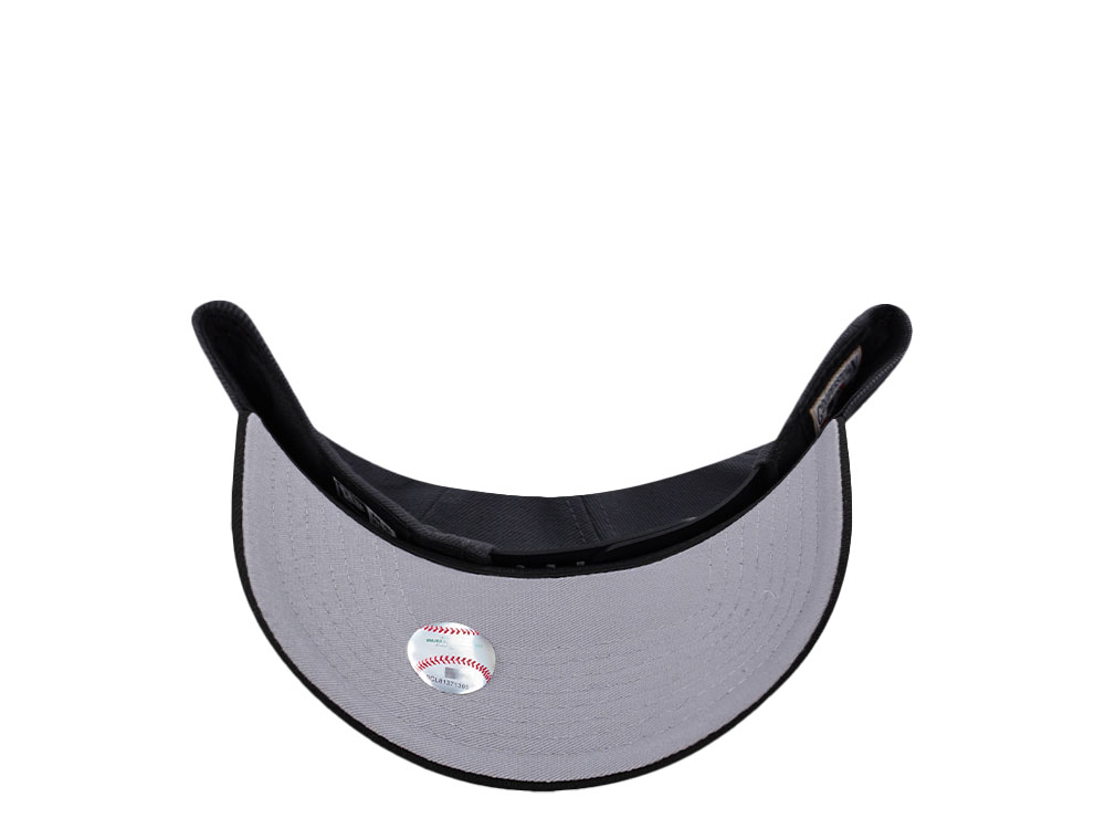 New Era New York Mets 60th Anniversary Dark Gray Two Tone Edition 9Forty A Frame Snapback Cap