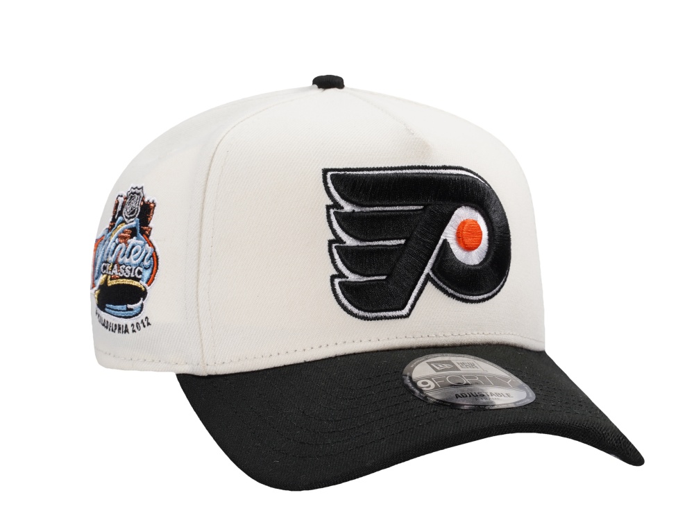 New Era Philadelphia Flyers Winter Classic 2012 Chrome Two Tone Edition 9Forty A Frame Snapback Cap